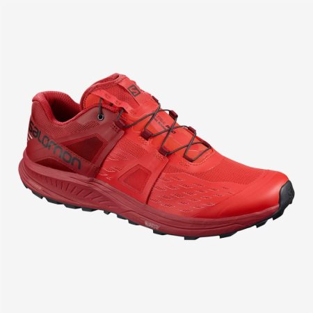 Salomon ULTRA PRO Mens Trail Running Shoes Red | Salomon South Africa